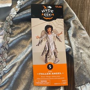 NWT Kids Small Fallen Angel Halloween Costume